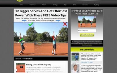 Online Tennis Instruction Home – Online Tennis Instruction – Learn How To Play Your Best Tennis, Free Tennis Tips