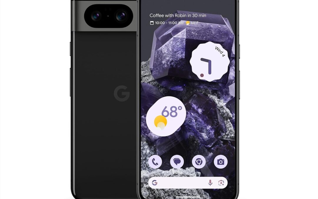 Google Pixel 8 – Unlocked Android Smartphone with Advanced Pixel Camera, 24-Hour Battery and Powerful Security – Obsidian – 128GB