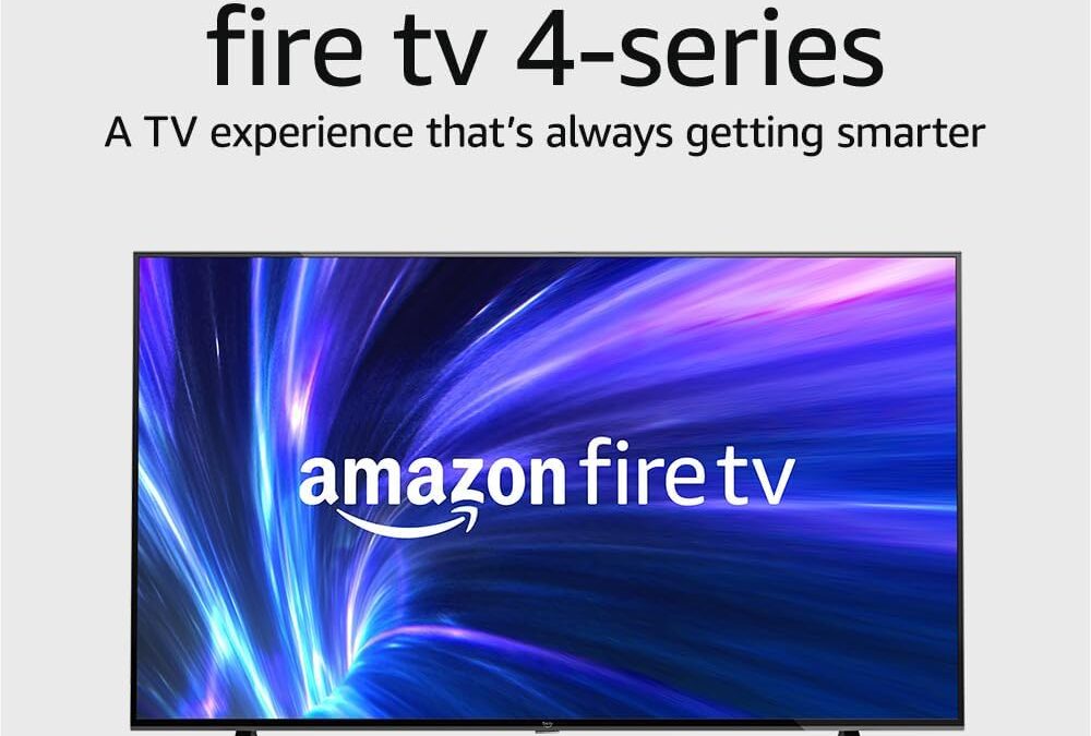 Amazon Fire TV 55″ 4-Series 4K UHD Smart TV with Fire TV Alexa Voice Remote, Stream Live TV Without Cable