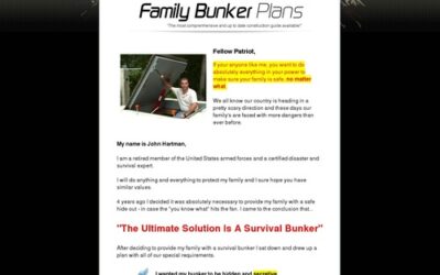 Family Bunker Plans