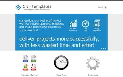 Civil Engineering Templates – Project Management Document Templates