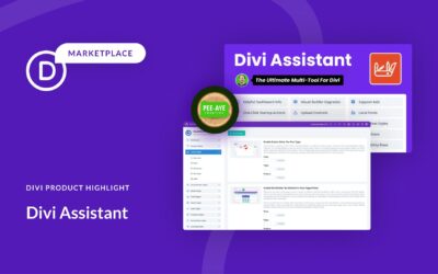 Divi Product Highlight: Divi Assistant