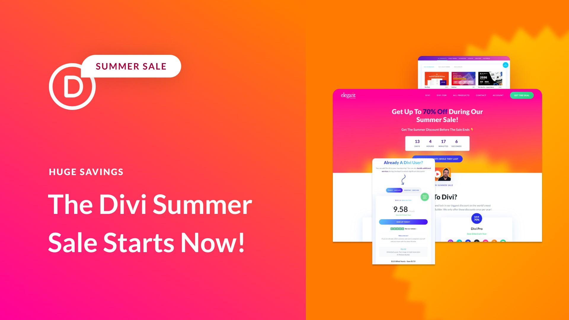 Divi Summer Sale Starts Now!
