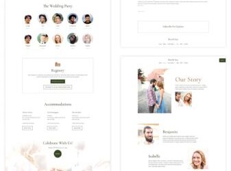 New Divi Starter Web site for Weddings (Fast Set up)