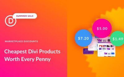 The Cheapest Divi Products That Are Worth Every Penny (Starting at $1.49)