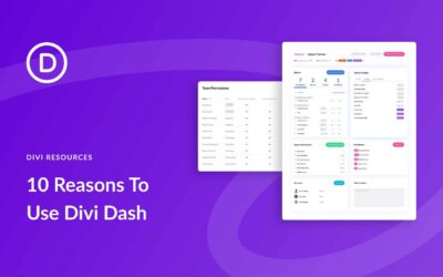 10 Reasons To Use Divi Dash For Your WordPress Maintenance Business