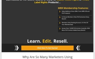 Master Resell Rights | Private Label Rights PLR | Master Resell Rights