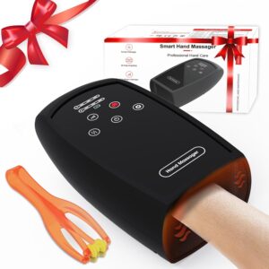 Gifts for Women/Men, Birthday Gifts for Women - Hand Massager with Heat, Today's Prime Flash Deals - Gifts for Mom Dad, Gifts for Teen Girls, Trending Stuff (Black)