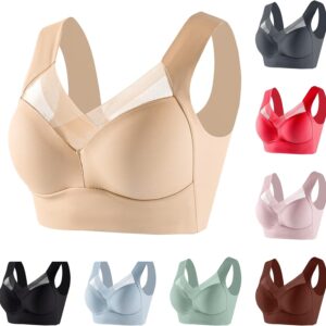 Zenchic Bra - Sexy Seamless Push Up Bra, Lysine Charm Bra, Zen Chic Bra, Ice Silk Bra, Posture Corrector Bra