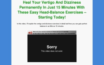 Vertigo and Dizziness Program – Blue Heron Health News