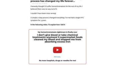 My Hemochromatosis cb vsl | Blue Heron Health News