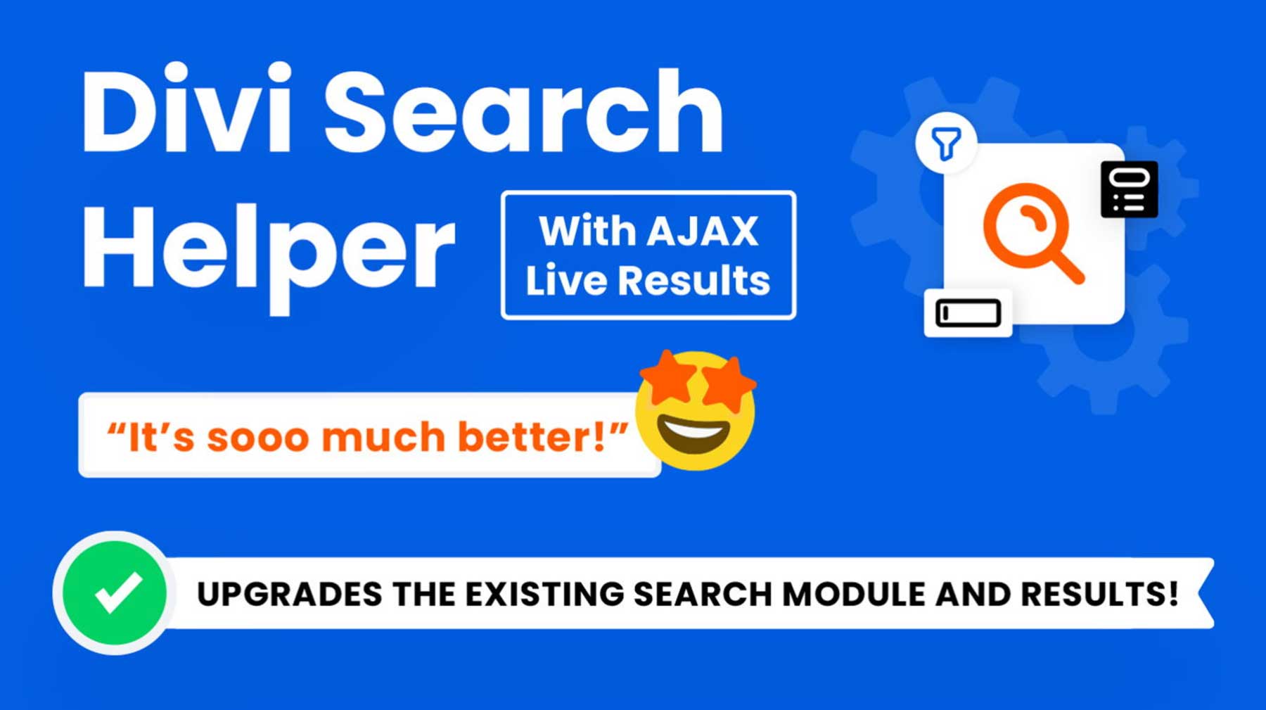 Divi Search Helper