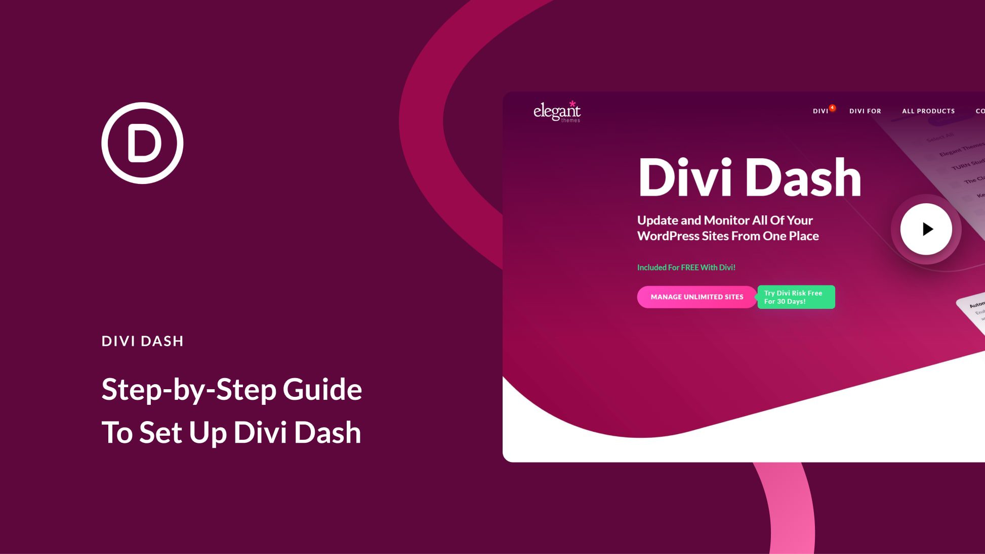 Guida dettagliata per la configurazione di Divi Dash
