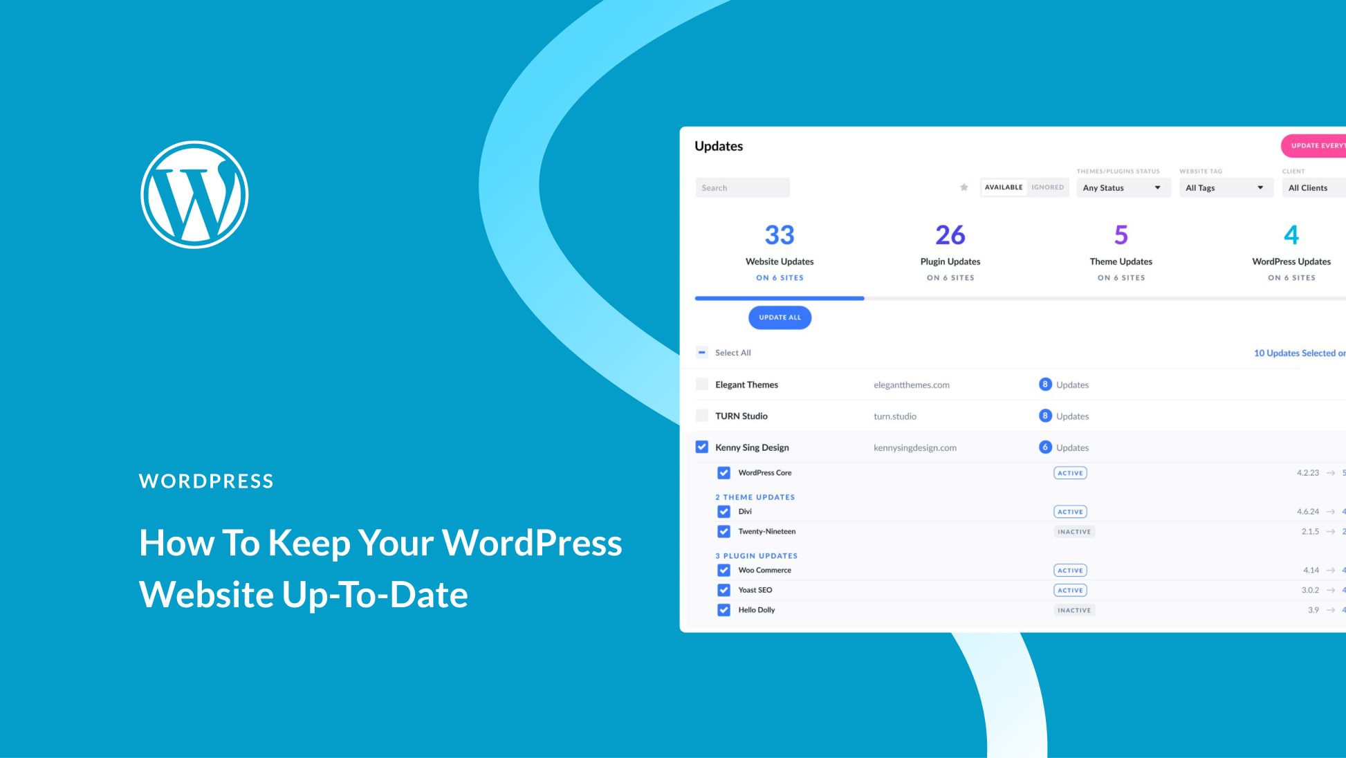 How To Keep Your WordPress Website Up-to-Date