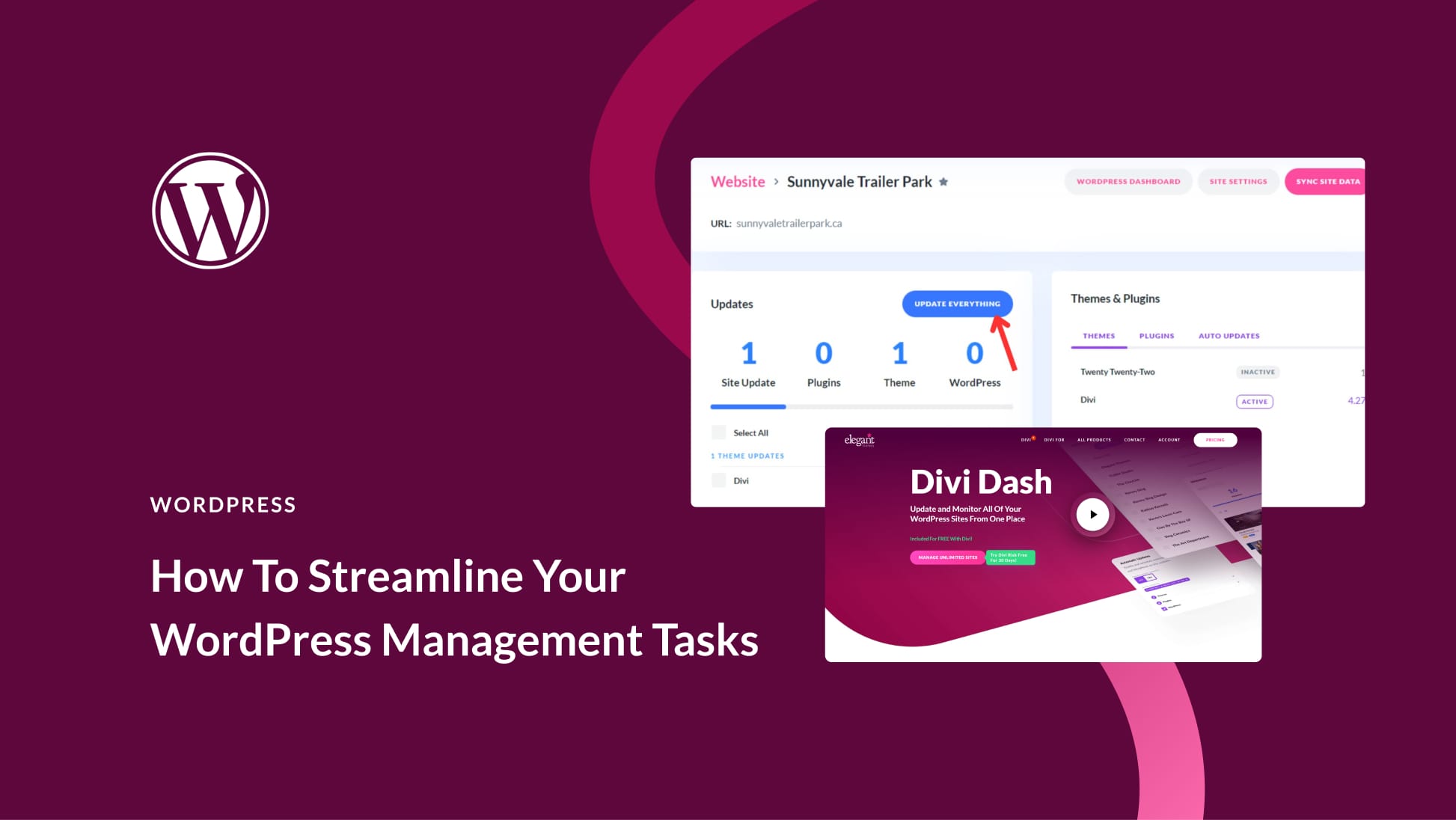 How To Streamline Your WordPress Site Management Tasks