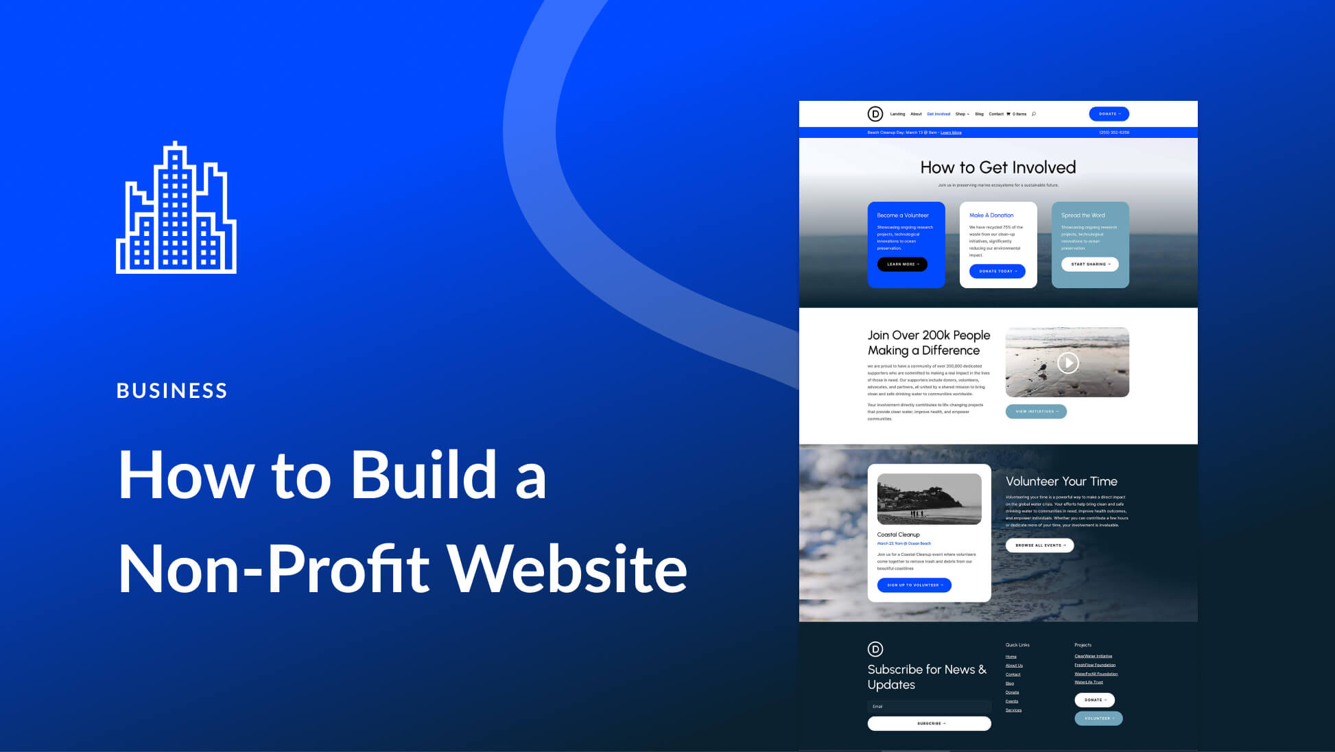 How to Build a Non-Profit Website in 2024 (Quick & Easy)