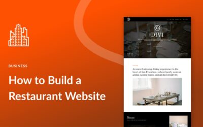 How to Create a Stunning Restaurant Website in Under an Hour