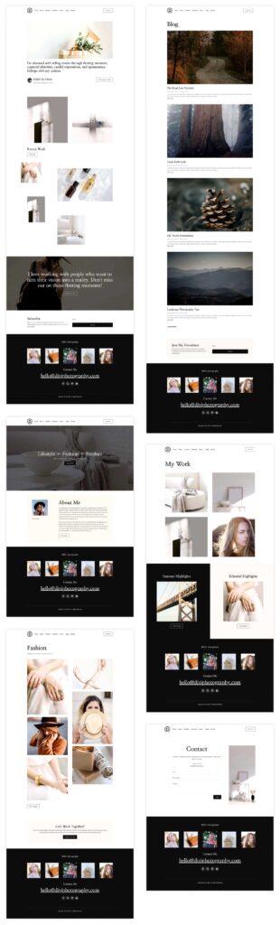 New Divi Starter Web page for Photographers (Fast Set up)