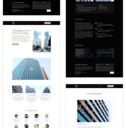 New Divi Starter Web site for Architects (Fast Set up)