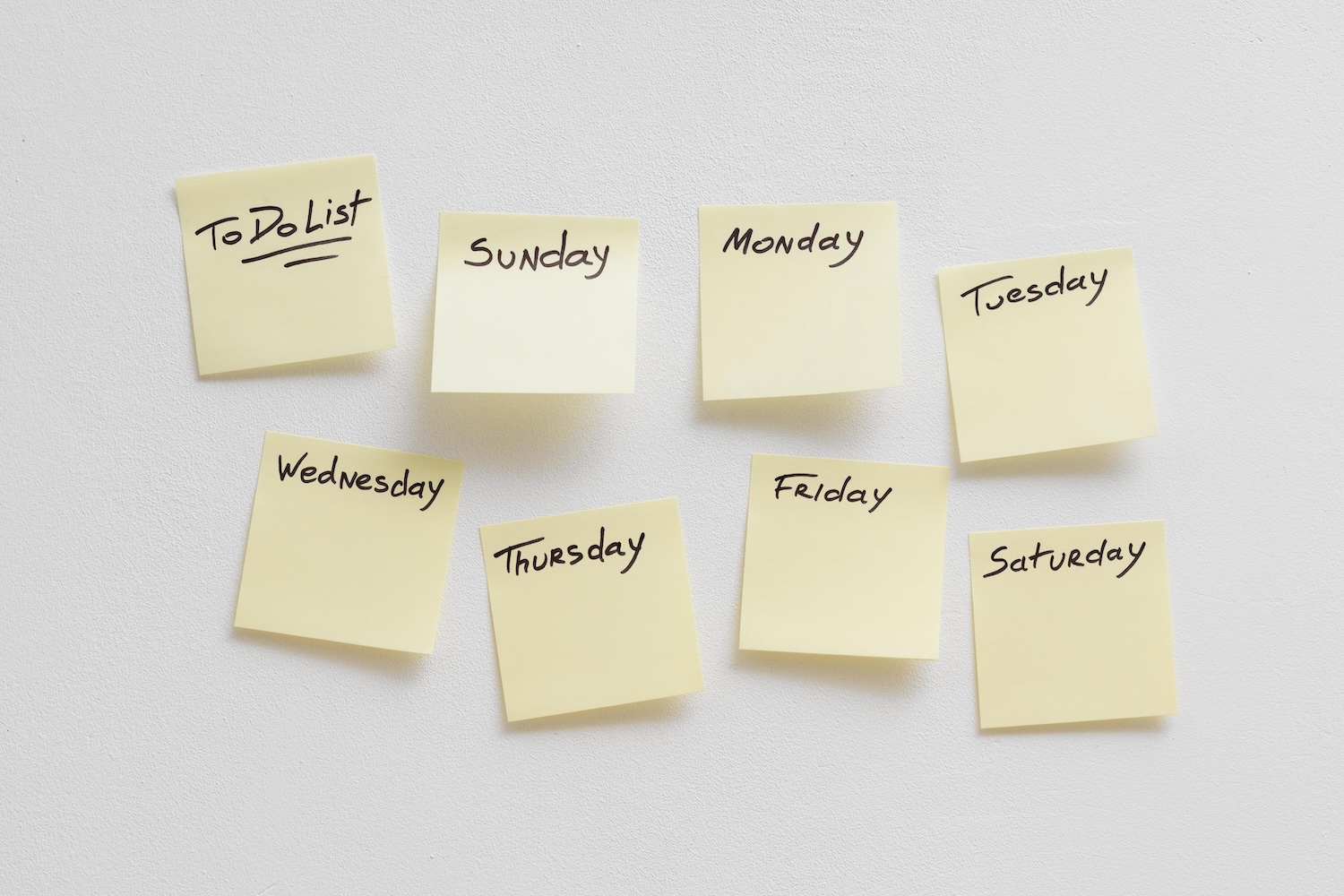 week work schedule