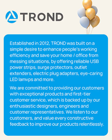 Trond power strip extension for Prime Day 2024
