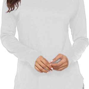 Newchoice Women's Casual Long Sleeve Round Neck T-Shirt