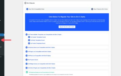 Exploring the Divi 5 migration process and backward compatibility gadget