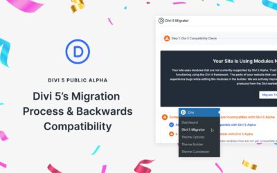 Exploring the Divi 5 migration process and backward compatibility system