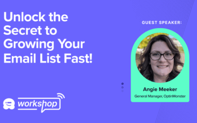 [Free WPBeginner Workshop] Discover the secret to growing your email list quickly!