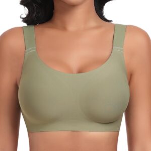 Women's Wireless Bras, No Underwire, Full Coverage, Comfortable, Everyday, Medium Support