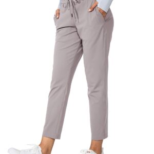 G Gradual Women's Stretchy 7/8 Ankle Sweatpants with Deep Pockets for Golf, Athletic, Lounge, Travel, Work