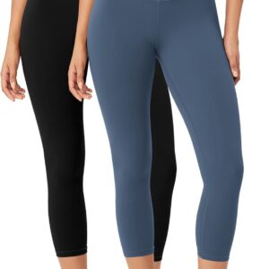 ODODOS ODCLOUD Women's Buttery Soft Yoga Leggings 2 Pack 23"/25"/28" High Waist