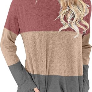 onlypuff Women's Loose Fit Pocket Sweatshirt