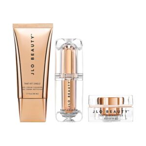 JLO BEAUTY This JLo Starter Kit | Includes serum, cleanser and cream, gently tightens, cleanses and hydrates for smooth, glowing skin.