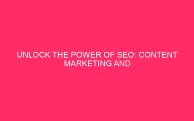 Harness the power of SEO: Content Marketing and WooCommerce Shopping…