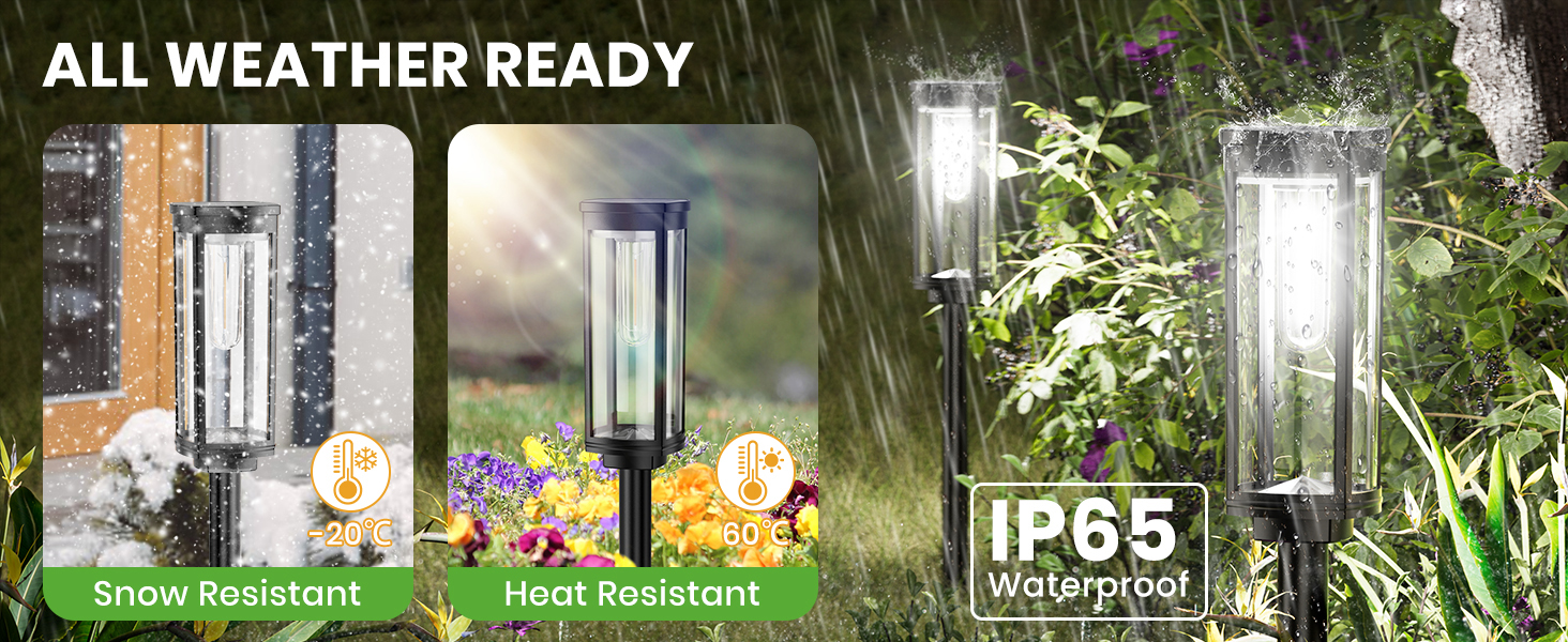 solar lights outdoor waterproof