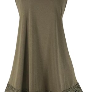 Epic MMA Gear Women's Flowy Lace Sleeveless Long Tunic