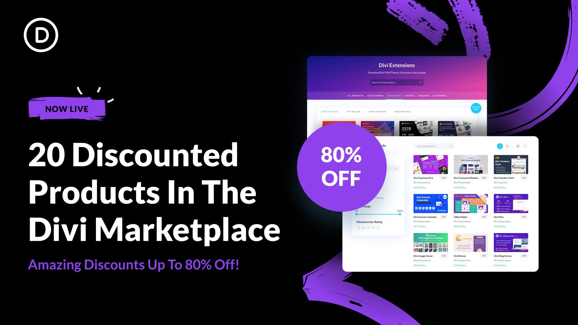 👉 20 Products In The Divi Marketplace With Amazing Discounts Right Now