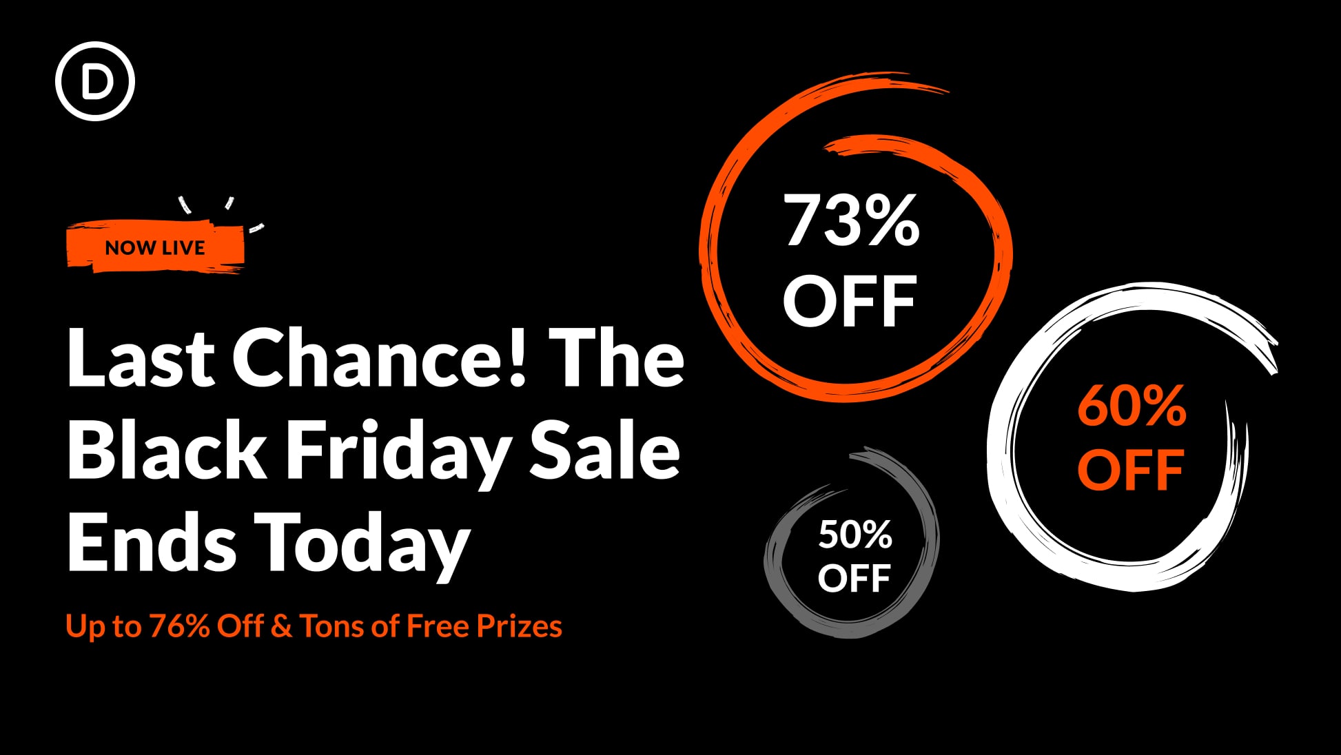 😱 Last chance! The Divi Black Friday sale ends today.
