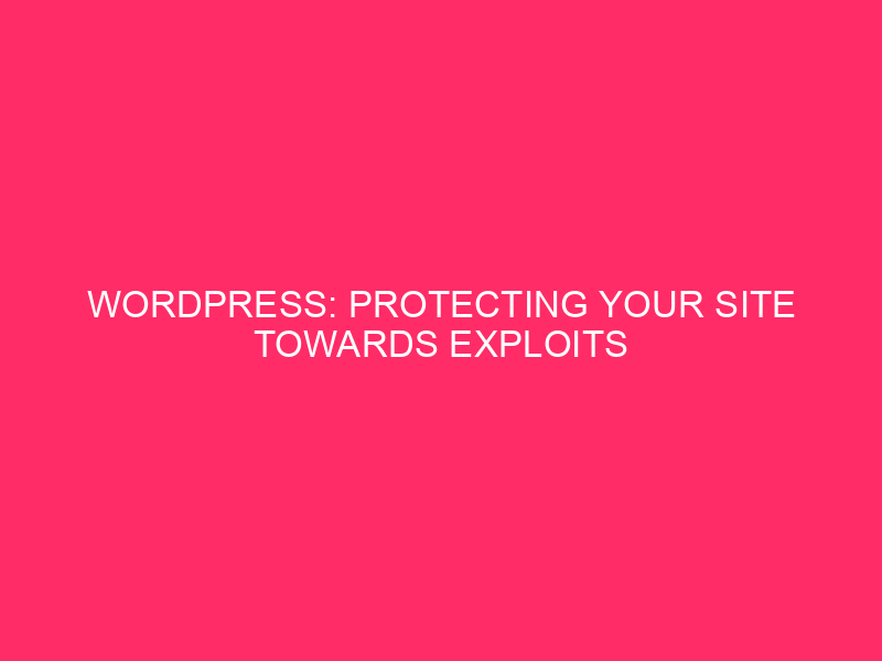 WordPress: Protecting Your Site from Exploits in the Northern Mariana Islands…
