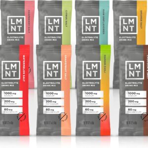 LMNT ZERO SUGAR ELECTROLYTES - Sample Pack | Drinking mixture | 8 chiefs