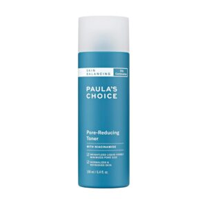 Paula's Choice SKIN BALANCING Pore-Reducing Face Toner for Combination and Oily Skin, Minimizes Large Pores, Controls Oil & Shine, Hydrates & Replenishes, Suitable for Acne-Prone Skin