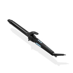 Organic long cannon styler, curling iron with humidity heat technology and Nanoionic MX, versatile curling baguette with adjustable heat parameters, hair bell with extended barrel of 2 "