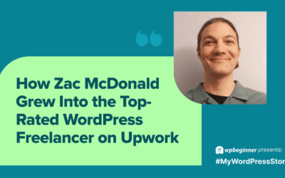 How Zac McDonald Grew Into the Most sensible-Rated WordPress Freelancer on Upwork