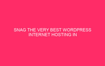 Take the best WordPress Internet hosting in Pennsylvania for much less! WordPress …