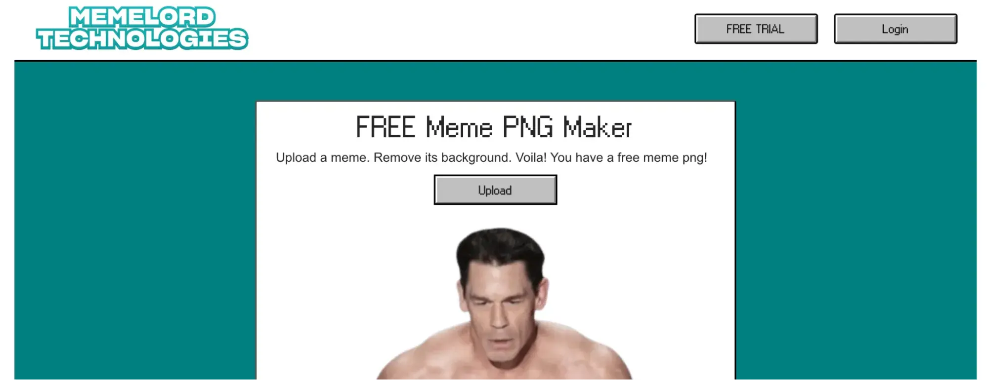 free tool marketing example, free meme png maker