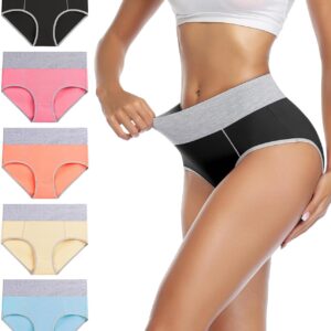 Woman Wirarpa in cotton underwear high taist stretch brief