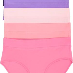 Felina Women's Pima Cotton Hipster Palette - Soft and Extensible Comfort, Without Label, Large Beat, City Bases - Pack of 5