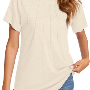 Summer tops for women with short sleeve ladies