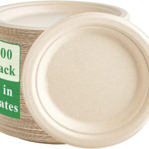 VPLUS 200 -inch VPLUS PACKS 100% compostable plates